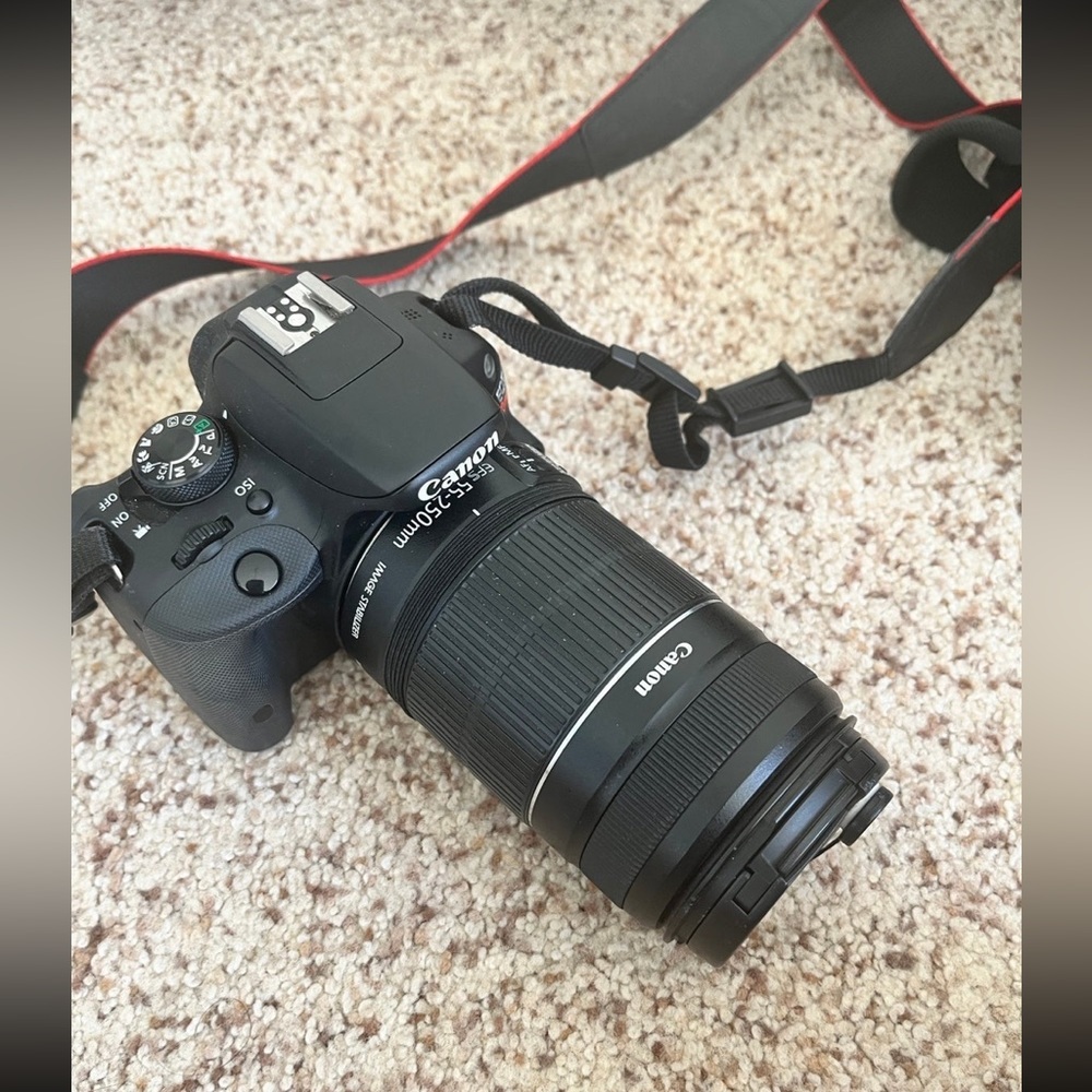 Canon EOS 100D/SL1 18MP CMOS Digita Camera Kit w/ 18-55mm STM Lens
